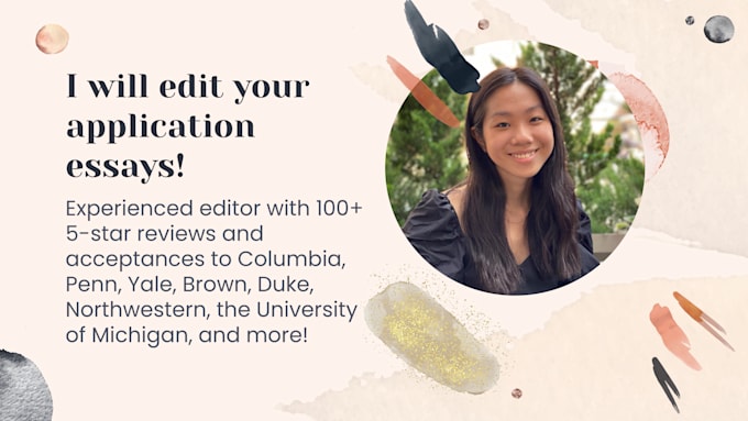 edit your application essays as an ivy league grad