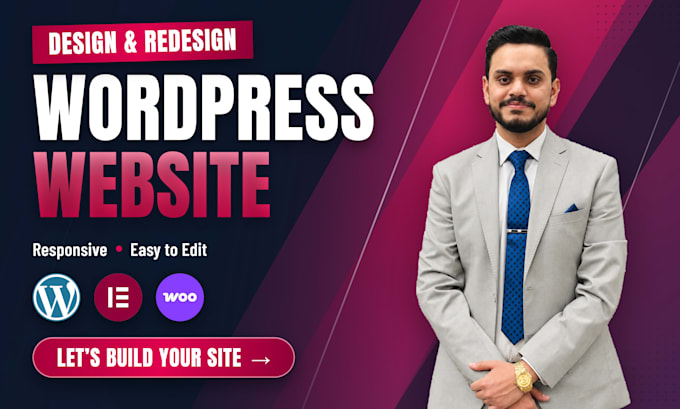 design, redesign or clone wordpress website by elementor pro