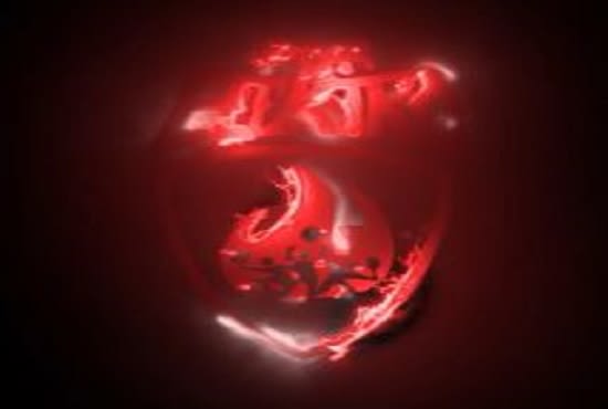 create epic saber effect logo animation reveal