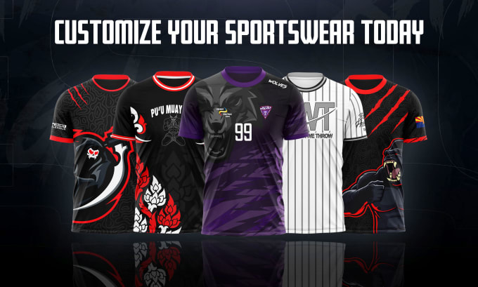 créez votre propre design de maillot personnalisé pour vos sports ou vos  jeux