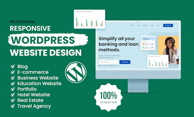 create a professional wordpress website for your business