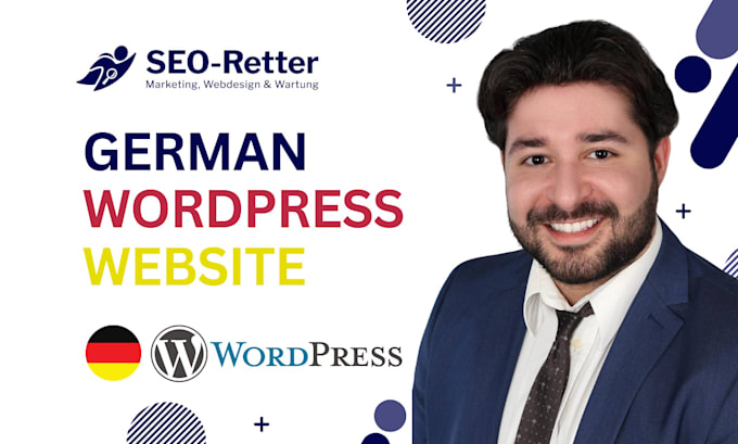 design and develop a professional german wordpress website