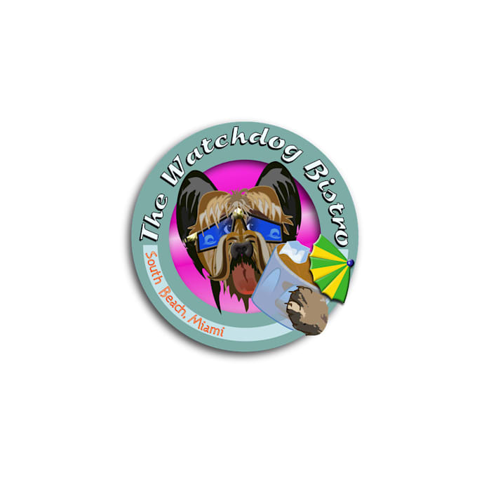 design the watchdog bistro logo in 1 day