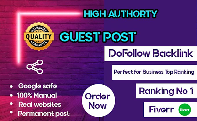 provide link building service on high da guest post SEO dofollow backlinks