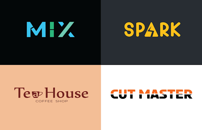 Design wordmark, lettermark, typography, font or text logo by ...