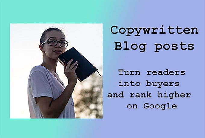 Write sales copy blog posts over 1000 words by Sammishane | Fiverr