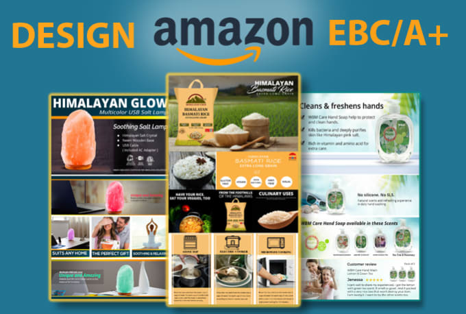 Design amazon ebc enhanced brand content a plus pages by Hadhistudio ...