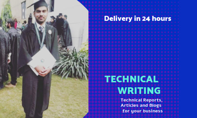 write technical articles, blogs and reports