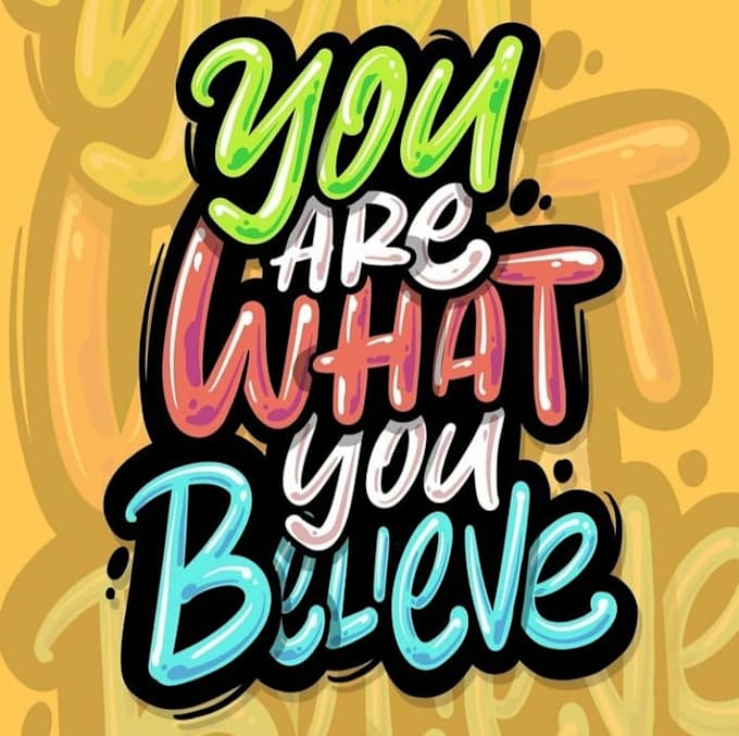 design font ,typography and handwritten text logo