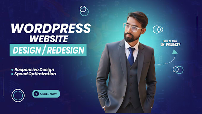 do wordpress website development, design or redesign
