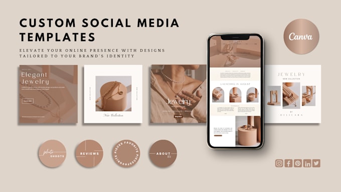 design editable canva templates and instagram posts