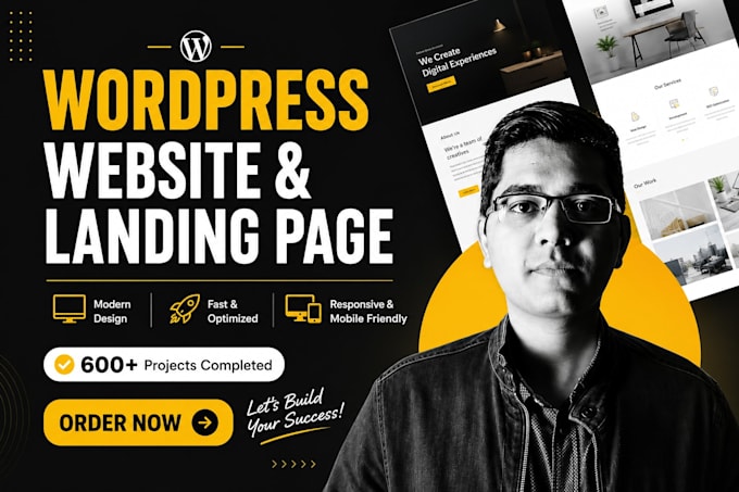 do wordpress website development or edit wordpress website