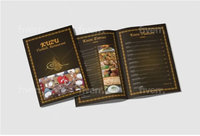 Design creative awesome restaurant menu food menu by Ladlaa11 | Fiverr