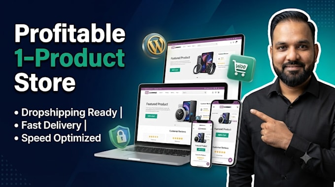build a profitable one product woocommerce dropshipping store