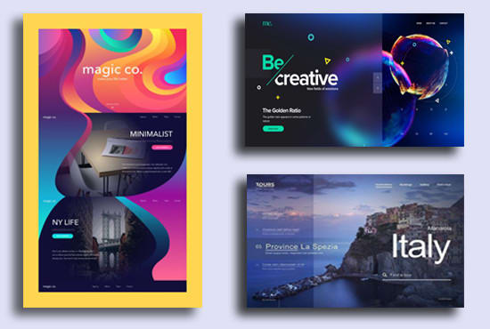 Design landing page using html, css, javascript by Theprathamweb | Fiverr