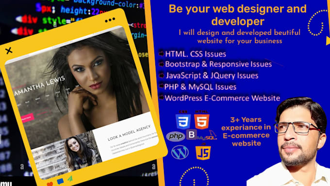 do your website design and develope