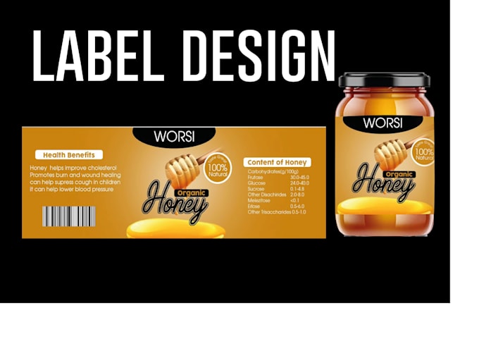 make honey label, coffee packaging design, cbd label design