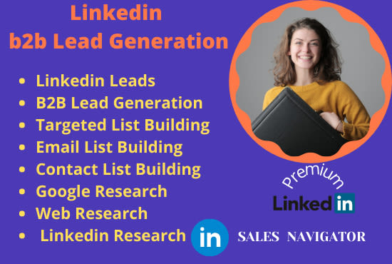 do targeted b2b lead generation linkedin, find email address, contact info