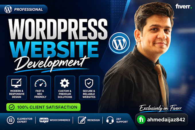 develop a professional wordpress website in cheap