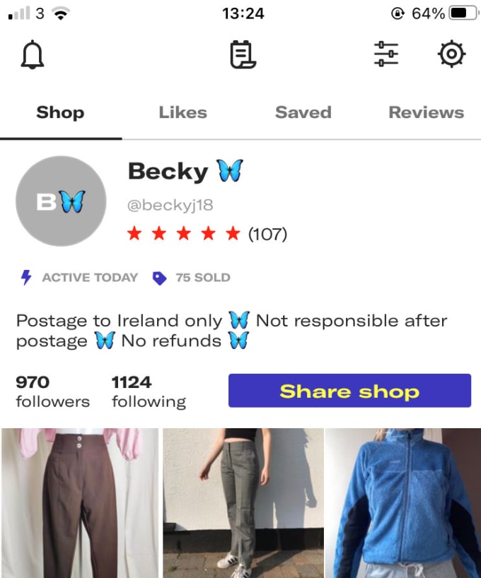 Manage your depop shop and account by Rjwfreelance