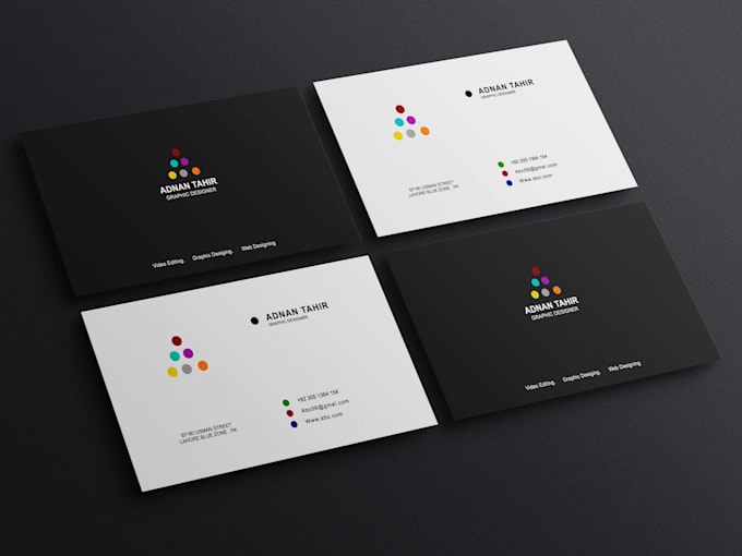 Design gorgeous double sided printable business card by Atgraphix | Fiverr