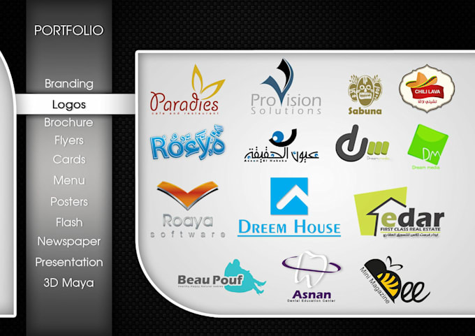 create your logo or any graphic design