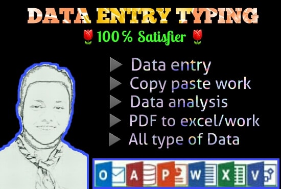 do data entry work with safe and fast