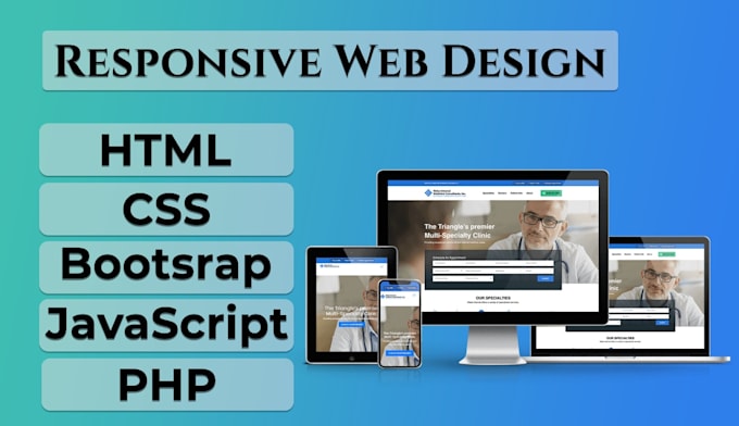 Do modern and responsive html css bootstrap website design by Habibi29 ...