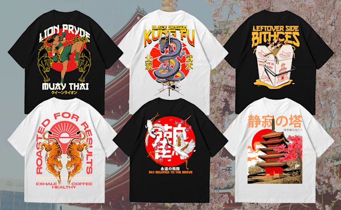 create japanese streetwear design