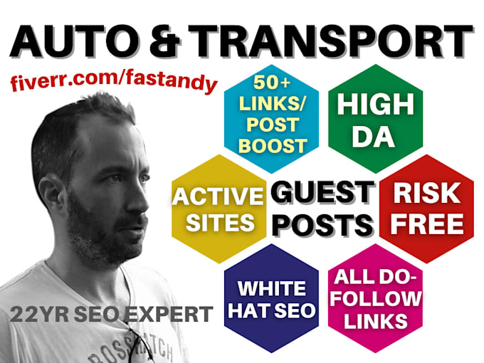 publish auto transport guest posts powered up with backlinks