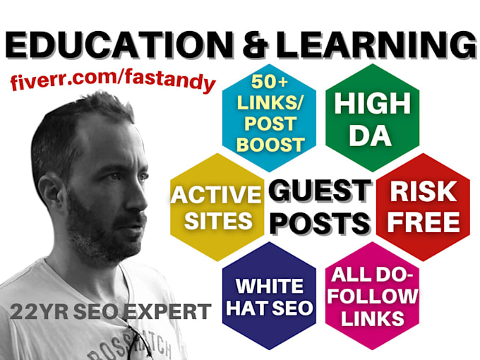 publish learning education guest posts powered up with backlinks