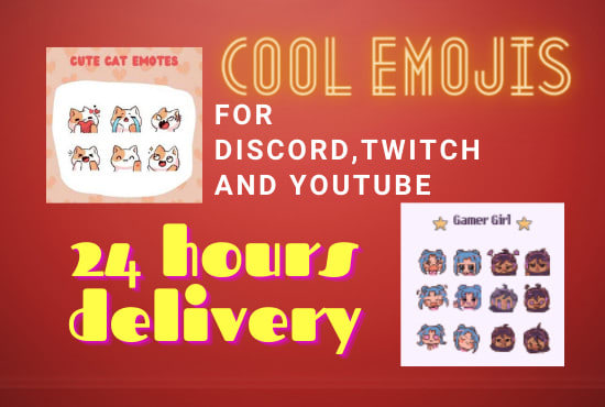create 5 custom discord emojis within 24 hours
