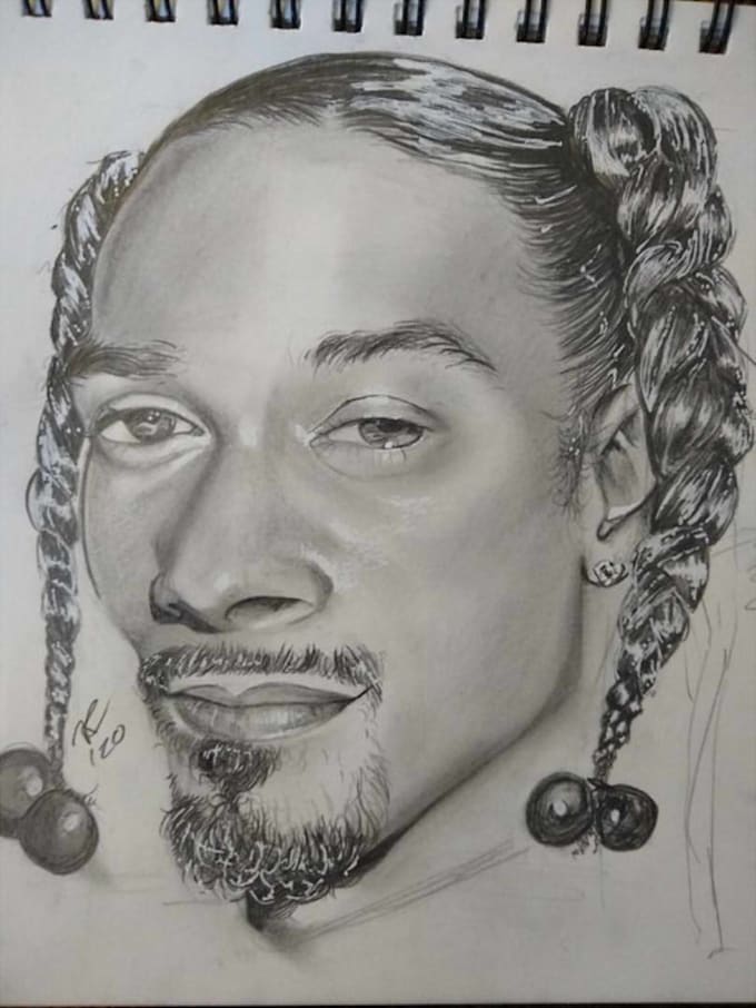 draw a realistic portrait with pencil