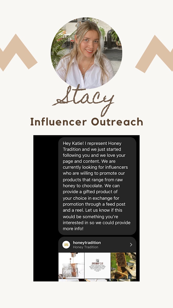 perform outreach to influencers