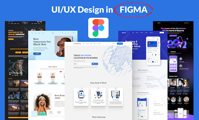 Hot Review! I will design a responsive website UI UX design using xd or figma  for $45
