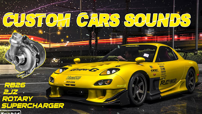 20 real custom cars engine sounds for fivem by Ferraridesigner | Fiverr