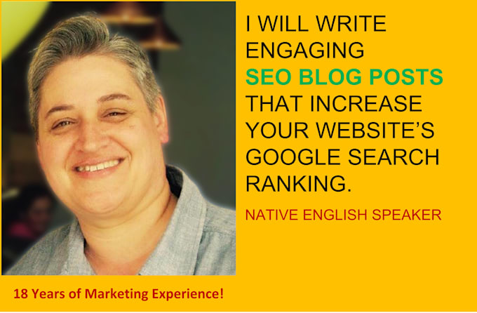write engaging SEO blog posts for your website