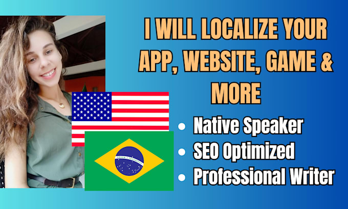localize your game or app to brazilian portuguese