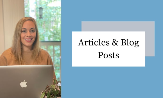 Hire a freelancer to write an engaging blog post or article