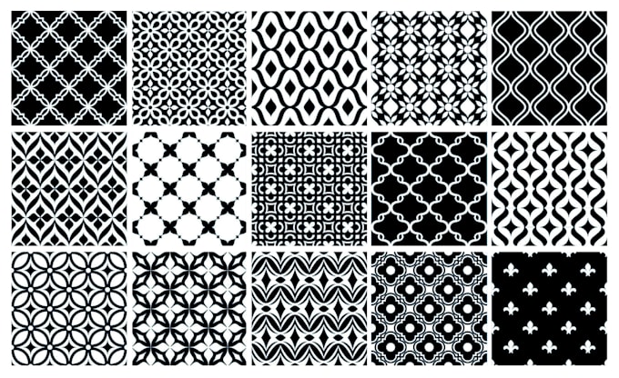 abstract design patterns for textiles and other surfaces