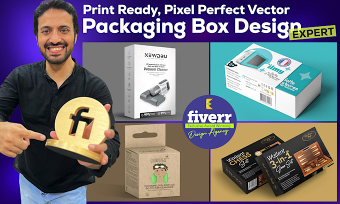 do product packaging design, convert ai generated to print ready box design