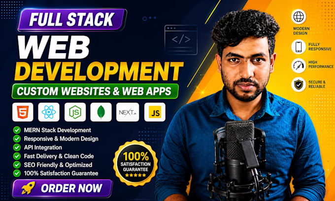 do ai software development, full stack website backend, front end developer