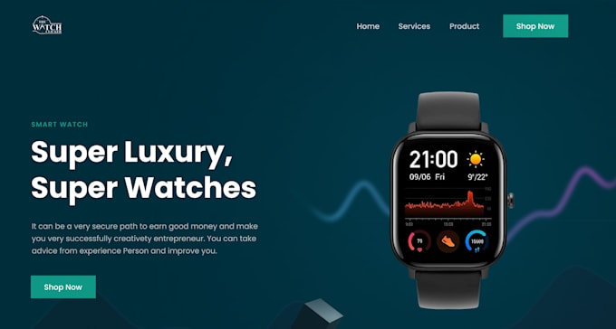 Do frontend web development in html css bootstrap by Samiuzzman | Fiverr