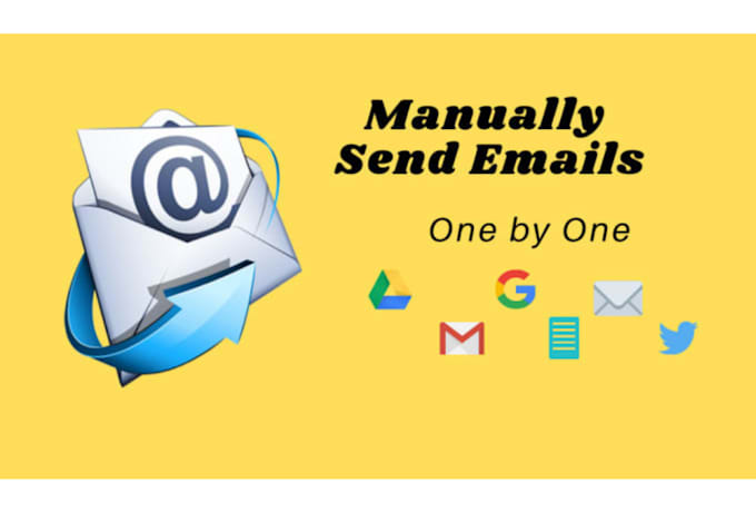 send manually 200 emails in 12 hours