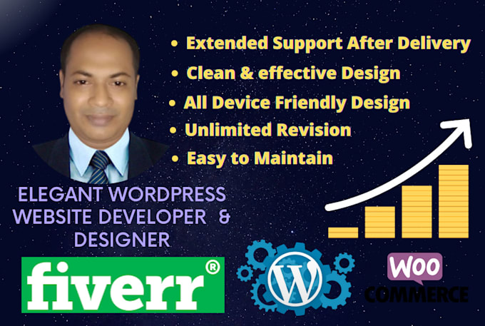 build a clean, responsive and dynamic wordpress website