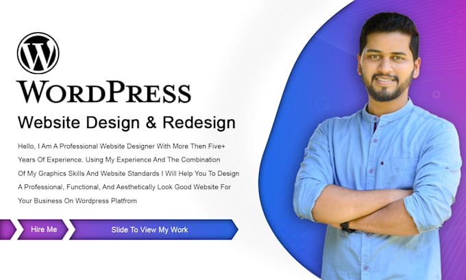 design or redesign your wordpress website
