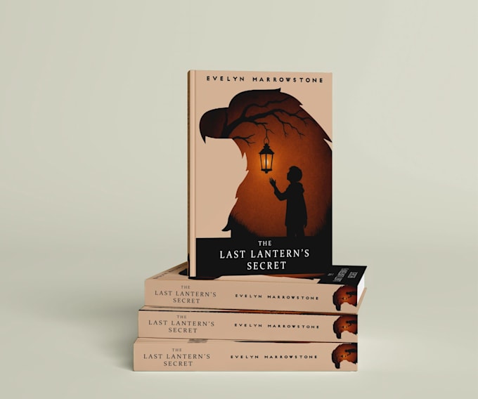 design minimal custom unique silhouette book cover