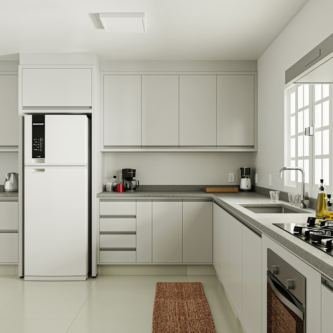do photo realistic 3d rendering for your project