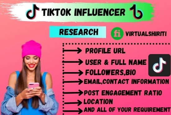 find best tiktok influencer