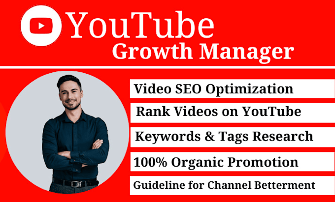 be your youtube growth manager